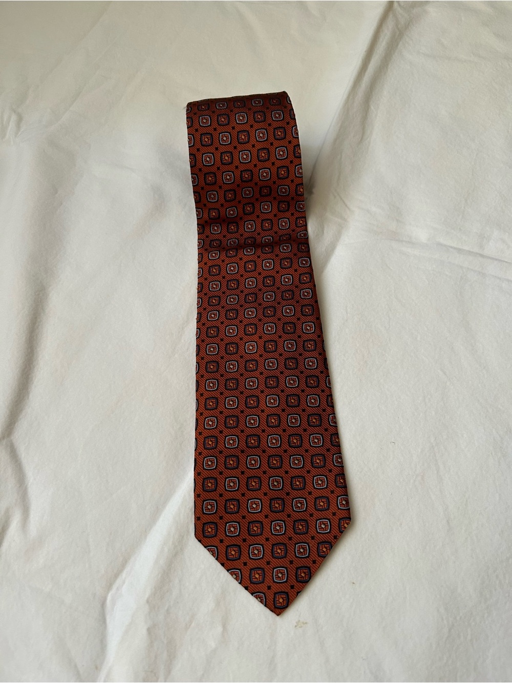 Brooks Brothers  Geometric Silk Tie